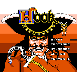 Hook title screen for Famicom